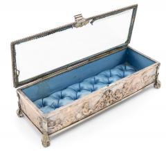 French Victorian Silver Plated Box - 4670372