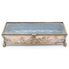 French Victorian Silver Plated Box - 4709523