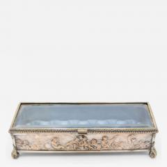 French Victorian Silver Plated Box - 4709568