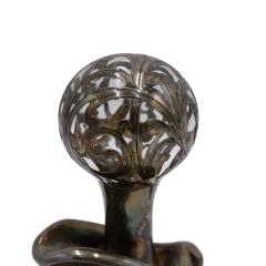 French Victorian Silver Scroll Decanter - 4322521