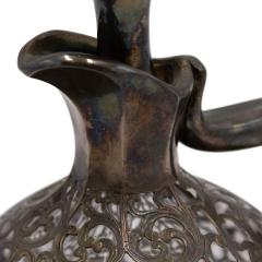 French Victorian Silver Scroll Decanter - 4322522
