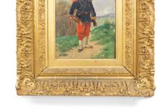 French Victorian Soldier Painting - 4516398