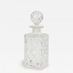 French Victorian Style Baccarat Whiskey Decanter with Stopper - 4214062