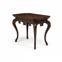 French Victorian Style Carved Rectangular Canted Corner Console Occasional Tab - 4728983