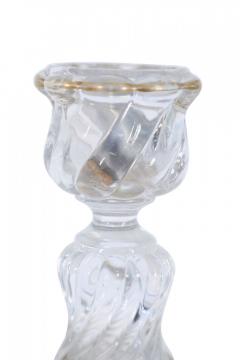 French Victorian Style Crystal Candlestick - 4673275