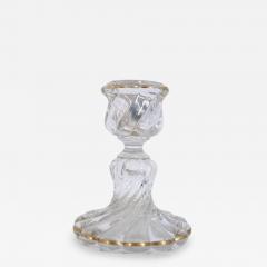 French Victorian Style Crystal Candlestick - 4720911
