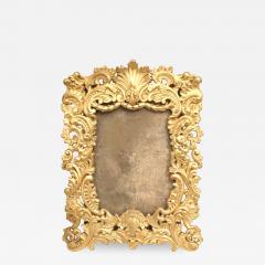 French Victorian Style Gilt Filigree Picture Frame - 3208324