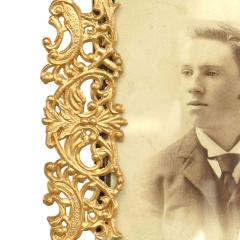 French Victorian Style Gilt Filigree Picture Frame - 4673329