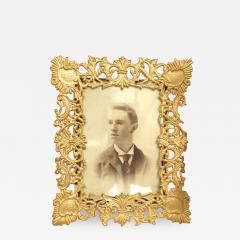 French Victorian Style Gilt Filigree Picture Frame - 4720770