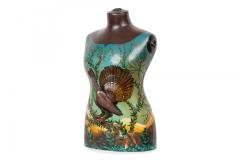 French Victorian Turkey and Crow Mannequin - 4198862