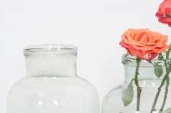 French Vintage Blown Glass Jars - 987163