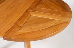 French Vintage Carved Oak Dining Table circa 1950 - 3365121
