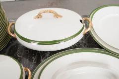 French Vintage Fifty Two Piece Limoges Luncheon Service - 1007337