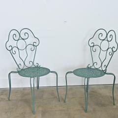 French Vintage Garden Table Set of Four Chairs and Table - 4643014