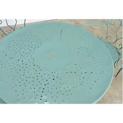 French Vintage Garden Table Set of Four Chairs and Table - 4643057