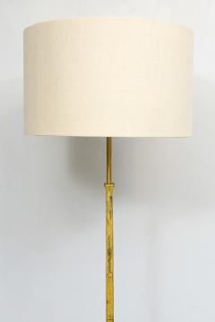 French Vintage Gilt Iron Floor Lamp - 2859391