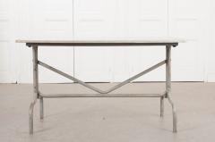 French Vintage Industrial Style Bistro Table - 1085184