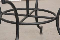 French Vintage Iron Garden Table Base - 1225824