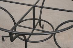 French Vintage Iron Garden Table Base - 1225825