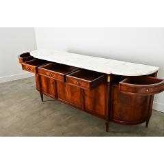 French Vintage Louis XVI Style Mahogany Enfilade - 4282151