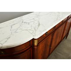 French Vintage Louis XVI Style Mahogany Enfilade - 4282161
