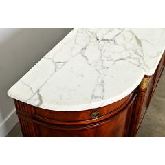 French Vintage Louis XVI Style Mahogany Enfilade - 4282164