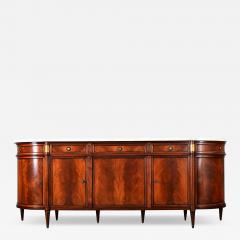 French Vintage Louis XVI Style Mahogany Enfilade - 4290968