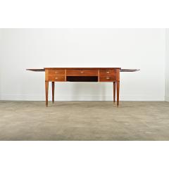 French Vintage Mahogany Directoire Style Desk - 4223624