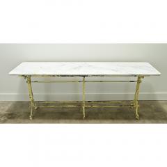 French Vintage Marble Bistro Table - 3639247