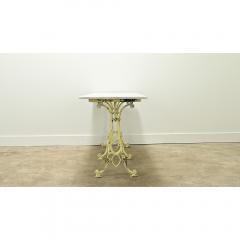 French Vintage Marble Bistro Table - 3639304
