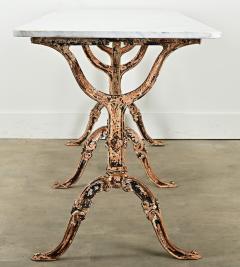 French Vintage Marble Bistro Table - 3664671