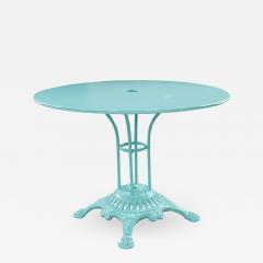 French Vintage Metal Garden Table - 2174614