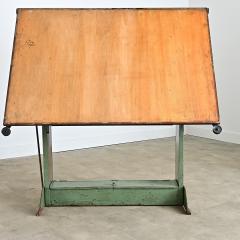 French Vintage Mid Century Architect s Drafting Desk - 4688284