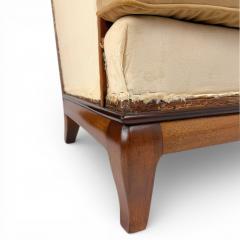 French Walnut Armchair circa 1950 - 4518370