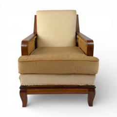 French Walnut Armchair circa 1950 - 4518375