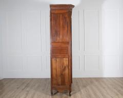 French Walnut Armoire Linen Cupboard Transition Louis XV Louis XVI Period - 4313711