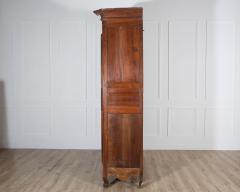 French Walnut Armoire Linen Cupboard Transition Louis XV Louis XVI Period - 4313712