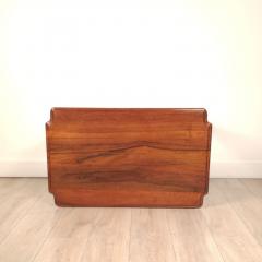 French Walnut Belle poque One Drawer Small Table circa 1900 - 4648005