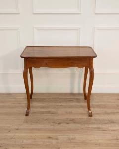 French Walnut Cabaret Table with Frieze Drawer Late 18th Century - 4437852