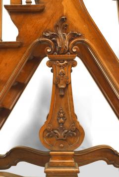 French Walnut Library Ladders - 919101