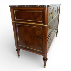 French Walnut Three Drawer Commode 19th Century - 4509152