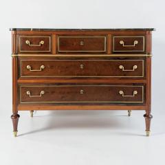 French Walnut Three Drawer Commode 19th Century - 4509276