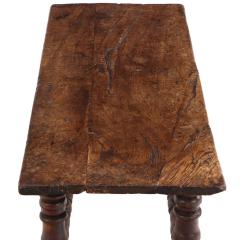 French Walnut and Oak Coffee Table 18th C - 4649267