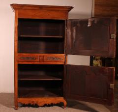 French Wardrobe In Cherry Wood 18th Century - 4001325