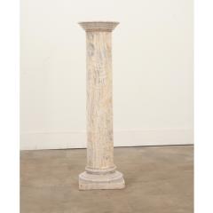 French White Solid Marble Column - 3420524