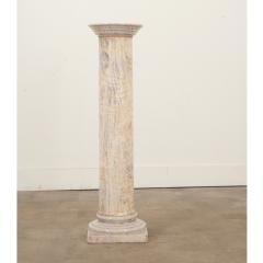 French White Solid Marble Column - 3420525