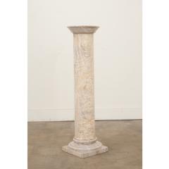 French White Solid Marble Column - 3420582