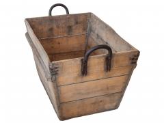 French Wood Bin - 4656952
