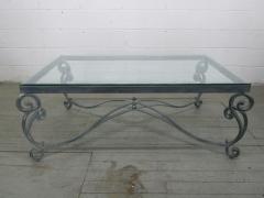 French Wrought Iron Coffee Table - 1920769