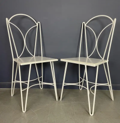 French Wrought Iron Patio Dining Set in Art Deco Style from the 1940s - 2555964